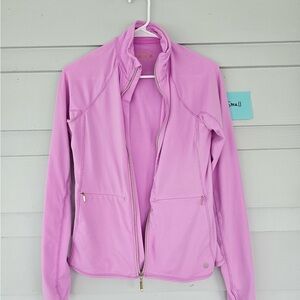 Lilly Pulitzer Light Pink Zip-Up Jacket